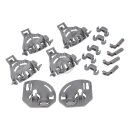 Lager passend für SIEMENS 418675 Set für Stachelreihe Geschirrkorb unten Geschirrspüler