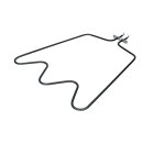 Heizung Unterhitze kompatibel mit Whirlpool 480121101147 SAHTERM für Backofen