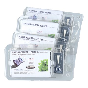 4x Whirlpool Bauknecht Wpro Luftfilter Hygienefilter HYG001 Kühlgeräte Kühlschrank 481248048172 481248048173
