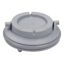 LUTH Premium Profi Parts Klarspülerdeckel für Geschirrspüler kompatibel mit Indesit C00287671, Whirlpool, Bauknecht, Ariston, Ersatz für 482000031798, Dosierer Deckel, Grau