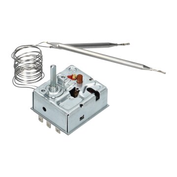 Controlador De Temperatura Termostato Para Tubería De Agua Caliente | Arranque Alto 90°C | Válvula 16A Con Rosca G1/2 | Modelo WZA-Cy | Hasta 100.000 Ciclos
