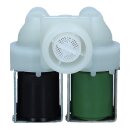 LUTH Premium Profi Parts Magnetventil zweifach 180° mit Reduzierung kompatibel mit Miele 5467902 für Waschmaschine