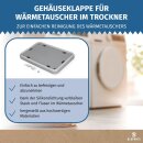 Wartungsklappe Klappe Servicetür Deckel Trockner kompatibel mit Bosch Siemens Constructa Balay Gaggenau 646776 00646776