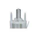 LUTH Premium Profi Parts Durchlaufschnitzlerflügel kompatibel mit Bosch 10004361 für MUM4 MUZ4 MUM442 Küchenmaschine