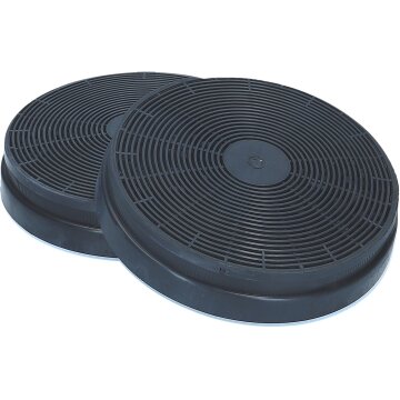 LUTH Premium Profi Parts Aktivkohlefilte Kohlefilter kompatibel mit Respekta MIZ0023N 175mmØ für Dunstabzugshaube 2Stk