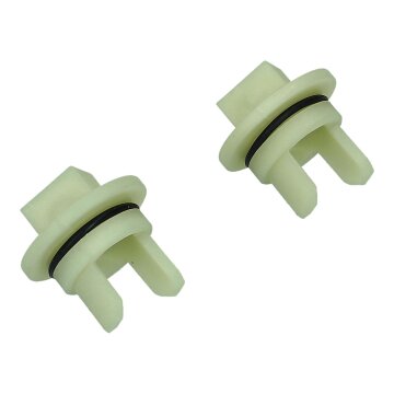 2x Kupplungen Antriebswelle für Fleischwolf kompatibel mit Bosch Siemens 00418076 418076