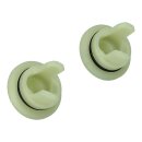 2x Kupplungen Antriebswelle für Fleischwolf kompatibel mit Bosch Siemens 00418076 418076