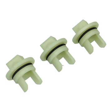 3x Kupplungen Antriebswelle für Fleischwolf kompatibel mit Bosch Siemens 00418076 418076