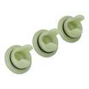 3x Kupplungen Antriebswelle für Fleischwolf kompatibel mit Bosch Siemens 00418076 418076