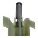 2x Durchlaufschnitzlerflügel Mitnehmer kompatibel mit Bosch Privileg für Küchenmaschine MUM4... 091027 00091027