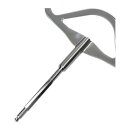 LUTH Premium Profi Parts Rührbesen ProfiFlexi Schaber kompatibel mit Bosch 659889 00659889 Mum5 für Küchenmaschine