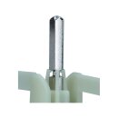 Durchlaufschnitzler Flügel Mitnehmerl für Schnitzelwerk 160 mm kompatibel mit Bosch MUM5 MUMVH MUMVC HomeProfessional 00630760 630760 für Küchenmaschine