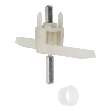 LUTH Premium Profi Parts Durchlaufschnitzlerflügel Mitnehmer kompatibel mit Bosch 00630760 630760 für Küchenmaschine MUM5 MUMS MUMV MUZ5