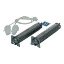 Türfedern Türscharnier Federn kompatibel mit Bosch Siemens Neff Constructa Farbcode Blau inkl Seilzug für Geschirrspüler 00754867 754867