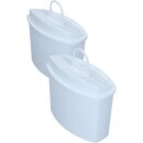 Original Braun Wasserfilter Filterkartusche 2Stück für Kaffeemaschine BRSC006 AX13210006
