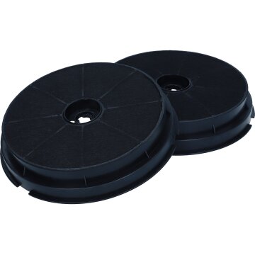 2 Stück Kohlefilter Aktivkohlefilter 190mm kompatibel mit Refsta Zanker für Abzugshaube Dunstabzugshaube AK16-2 Rund K25