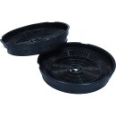 2 Stück Kohlefilter Aktivkohlefilter 190mm kompatibel mit Refsta Zanker für Abzugshaube Dunstabzugshaube AK16-2 Rund K25