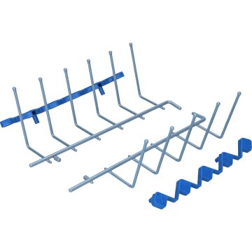 2x Klappstachelreihe Gläserablage Spülmaschine Bosch Siemens Neff 489466 00489466