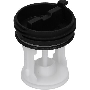 Bauknecht Whirlpool Filter Flusensiebeinsatz Sieb für Waschmaschine 481248058385