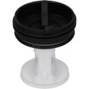 Bauknecht Whirlpool Filter Flusensiebeinsatz Sieb für Waschmaschine 481248058385