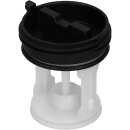 Bauknecht Whirlpool Filter Flusensiebeinsatz Sieb für Waschmaschine 481248058385