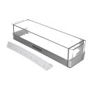 LUTH Premium Profi Parts Flaschenfach Absteller im Set mit Flaschenhalter Haltekamm kompatibel mit Bosch Siemens für Kühlschrank 00704703 00791396