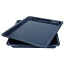 LUTH Premium Profi Parts 2er Backblech Set 426 x 360 kompatibel mit AEG 3870288200 140100943038| für Electrolux, Juno, Zanussi, Zanker ersetzt 3870287202, Fettpfanne 42 mm + Kombiblech 22 mm, emailliert, für Backofen Herd