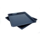 LUTH Premium Profi Parts Backblech Set hoch 426x360x42mm kompatibel mit AEG 3870288200 und tief 426x360x22 kompatibel mit AEG 140100943038 für Backofen Herd