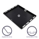 LUTH Premium Profi Parts Backblech 465x375 emailliert Set mit Grillrost 46,5 x 37,5 kompatibel mit Bosch Siemens Backofen Tief Blech 662999 00662999 17008354 Gitterrost 574876 00574876 für Herd ofen
