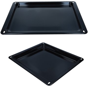 Set 1x Backblech und 1x Fettpfanne 422x370 mm kompatibel mit Electrolux AEG Zanussi Zanker für Backofen 140128879057 3531939233