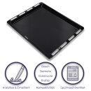 LUTH Premium Profi Parts 2 Stück Backblech 465x375 kuchenplatte Emailliert kompatibel mit Bosch Siemens Constructa 00662999 662999 17008354 für Backofen blech Herd