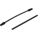 Milchansaugrohr im SET mit Milchschlauch für Aufschäumdüse kompatibel mit Bosch Siemens für Kaffeevollautomat EQ Serie 12011773 12004554