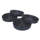 4x Kohlefilter Aktivkohlefilter kompatibel mit Bosch Siemens 00748732 00748733 AEG 9029793578 Whirlpool 484000008674 für Dunstabzugshaube - LUTH Premium Profi Parts