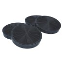 4x Kohlefilter Aktivkohlefilter kompatibel mit Bosch Siemens 00748732 00748733 AEG 9029793578 Whirlpool 484000008674 für Dunstabzugshaube - LUTH Premium Profi Parts