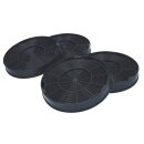 4x Kohlefilter Aktivkohlefilter kompatibel mit Bosch Siemens 00748732 00748733 AEG 9029793578 Whirlpool 484000008674 für Dunstabzugshaube - LUTH Premium Profi Parts