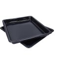 2x Backblech hoch emailiert 426x360x42mm kompatibel mit AEG 387028820 für Backofen Herd