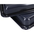 2x Backblech hoch emailiert 426x360x42mm kompatibel mit AEG 387028820 für Backofen Herd