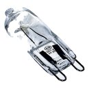 Halogenlampe G9 40W 230 V im Set mit Lampenabdeckung 41mmØ kompatibel mit AEG Electrolux 8085641028 3879113904 für Backofen