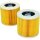 2 Stück Filter Patronenfilter Luftfilter kompatibel mit Kärcher Staubsauger Nass-Trockensauger Lamellenfilter für Mehrzwecksauger 6.414-552.0 WD 2 WD 3 SE 4