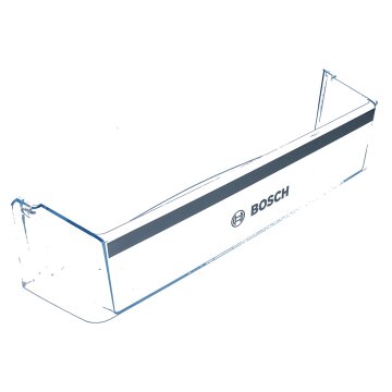 Bosch Abstellfach 00665153 665153 Flaschenabsteller 500x110mm für Kühlschranktüre