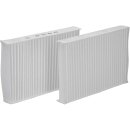 LUTH Premium Profi Parts 2x Luftfilter Pollenfilter Ersatz Pollen Set 140x95 mm für Trockner Wärmepumpentrockner/Trockner Kondenstrockner kompatibel mit Bosch Siemens 00481723 481723