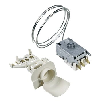 Original Whirlpool Thermostat K59-L1229 Ranco + Lampenfassung für Kühlschrank 481228238179