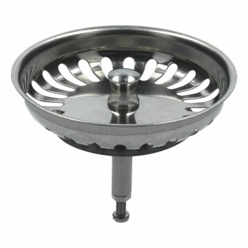 Blanco Siebkörbchen 83 mmø 125555 mit Hubstange 8X47 mm für Siebkorbventil Spülbecken