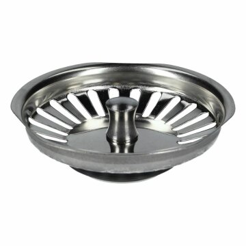 LUTH Premium Profi Parts Siebkörbchen 79 mmø kompatibel mit Blanco 125654 Ohne Hubstange für Siebkorbventil Spülbecken