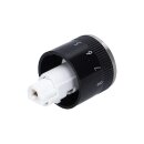 LUTH Premium Profi Parts Knebel für Kochstelle Zweikreis kompatibel mit Gorenje 230659 für Kochfeld