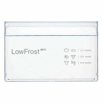 LUTH Premium Profi Parts Schubladenblende für Bigbox Gefriergutbehälter kompatibel mit Siemens 11013058 in Gefrierschrank Kühlgefrierkombination
