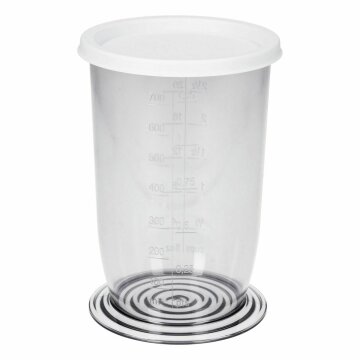 LUTH Premium Profi Parts Messbecher mit Deckel kompatibel mit Bosch 00656963 für Stabmixer