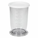 LUTH Premium Profi Parts Messbecher mit Deckel kompatibel...