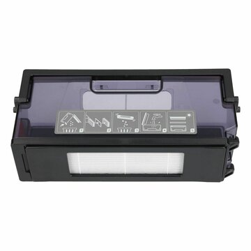 LUTH Premium Profi Parts Staubbehälter kompatibel mit Ecovacs 201-1918-2463 für Staubsauger-Roboter