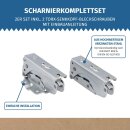 LUTH Premium Profi Parts Türscharnier Set oben unten...